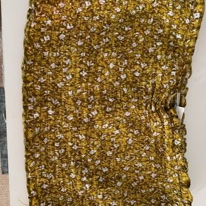 Yellow tube top